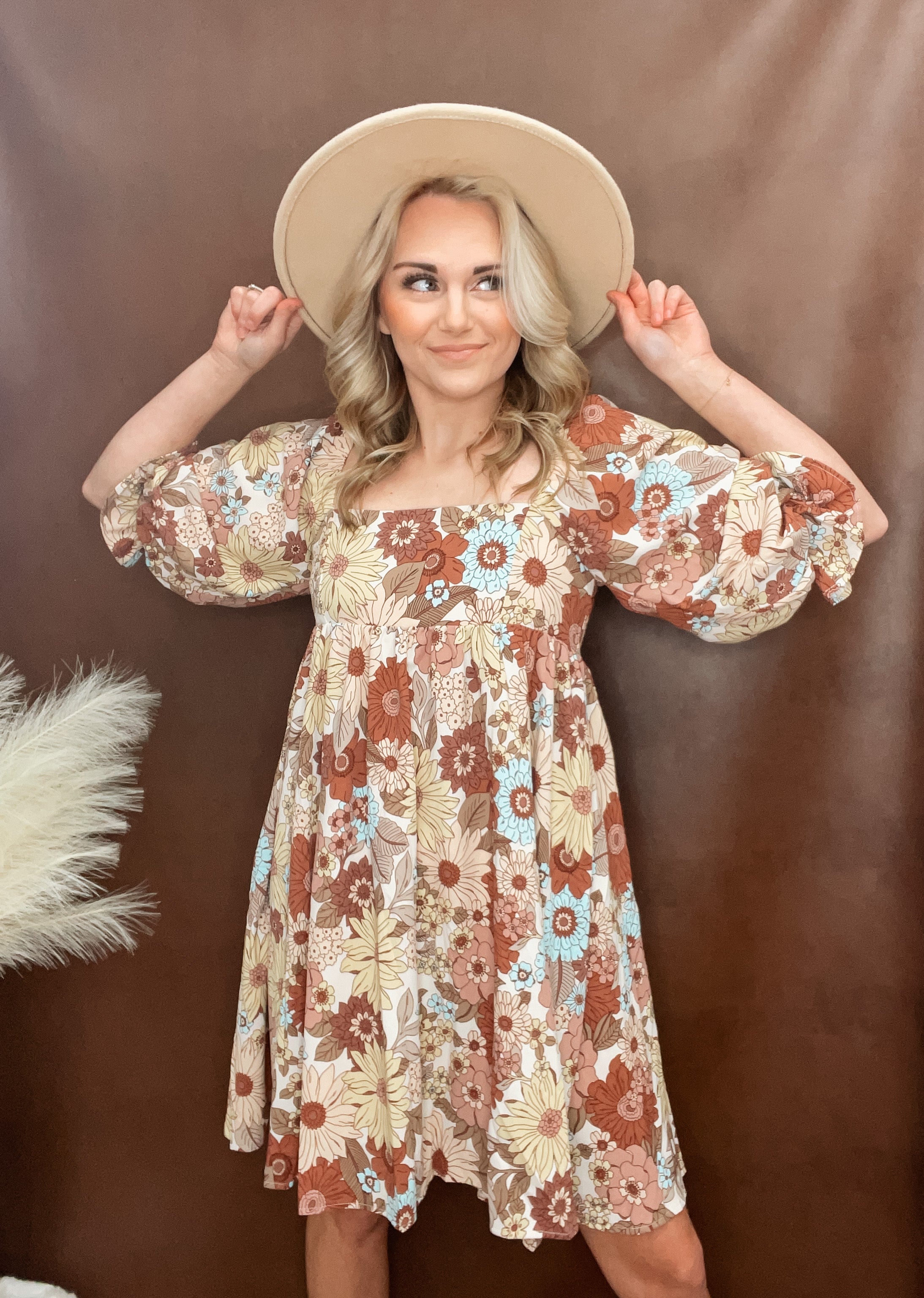 Multi Color Floral Dress | GYPSY MAE CLOTHING COMPANY